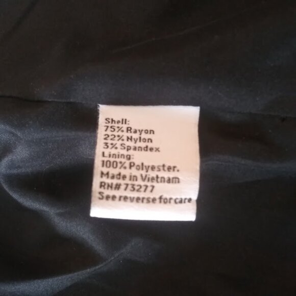 Nine West women's size 10 black and white tweed knit one button blazer jacket - Picture 14 of 15